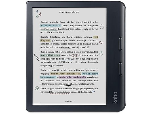 Kobo Libra Colour Renkli E-Kitap Okuyucu