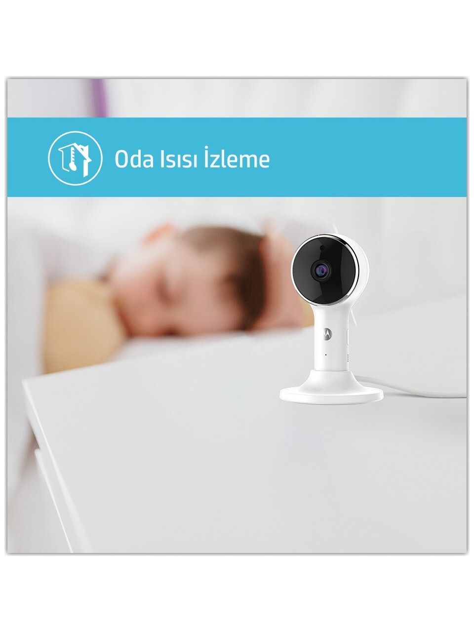 Motorola LUX64 FHD Wi-Fi Connect Ekranlı Bebek Kamerası